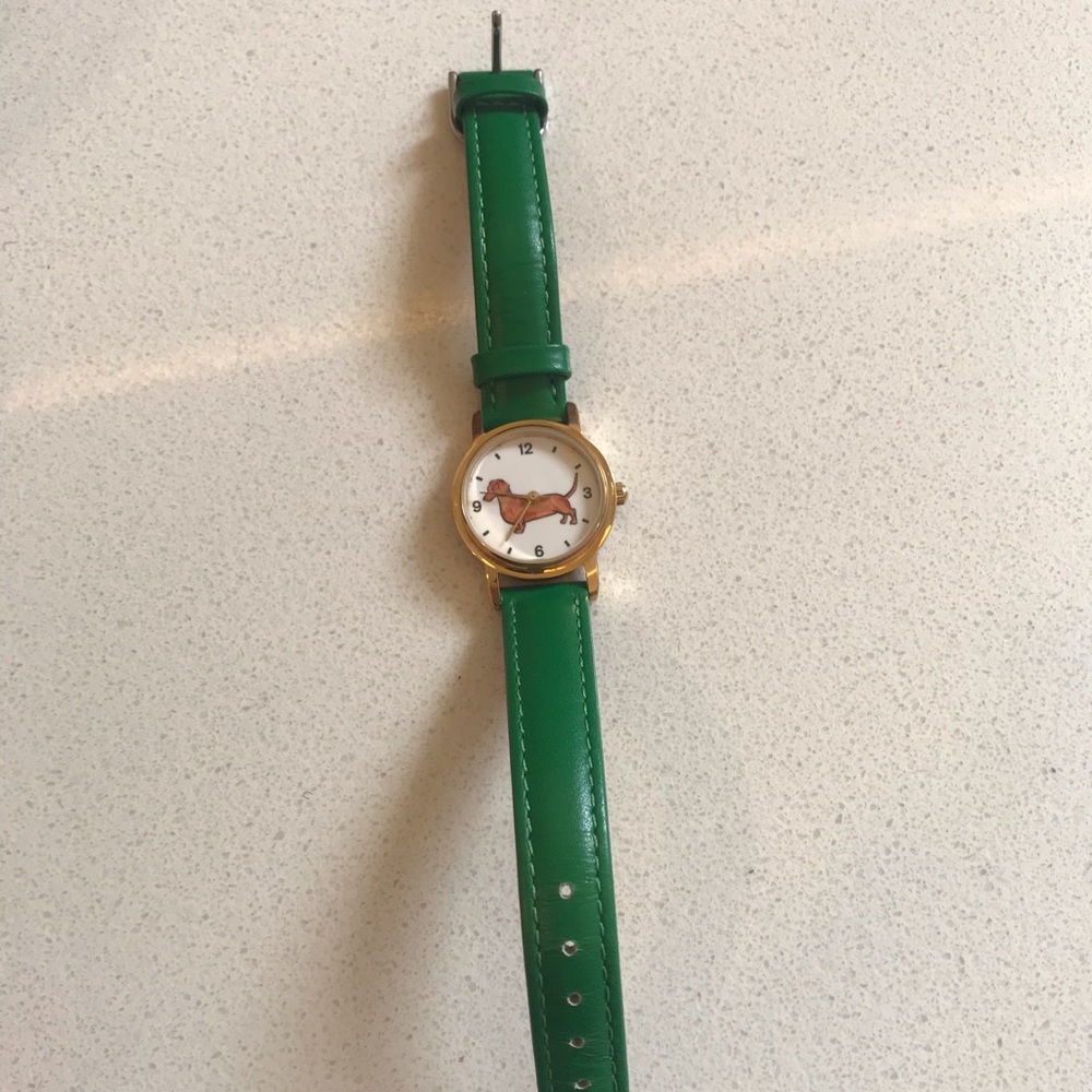 watch with dachshund